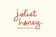 Juliet Honey Font, a Script Font by Timurtype (Thumbnail 1 of 7)