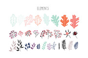 AUTUMN FLOWER III VECTOR FILE, a Decorative Illustration by MooBeer (Thumbnail 2 of 6)