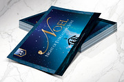 Noel Christmas Postcard Photoshop, a Flyer Template by Godserv Designs (Thumbnail 3 of 11)