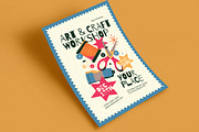 Art & Craft Workshop Event Flyer, a Flyer Template by Guuver (Thumbnail 2 of 3)