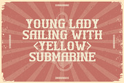 SUBMARINE Display Font, a Sans Serif Font by Storytype Studio (Thumbnail 5 of 15)