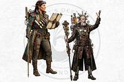 Brass Requiem Steampunk Characters, a Person Illustration by ThatsDesignArt (Thumbnail 10 of 12)