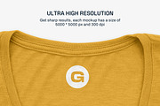 Bella Canvas Flowy Pocket Tee Mockup, a Shirt Mockup by GraphicHero (Thumbnail 7 of 8)