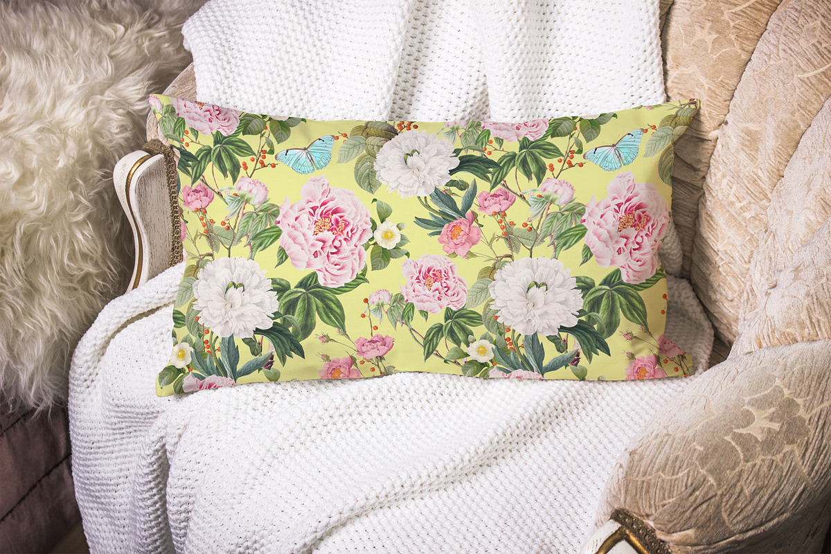 Peony Seamless Pattern, a Pattern Graphic by NastiaDesignsPrints (Photo 3 of 11)