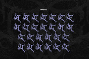 Forsakens | Black Metal Font, a Blackletter Font by Denustudios (Thumbnail 10 of 15)