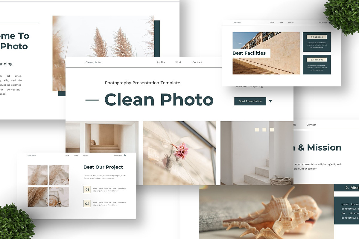 Clean Photo - Photography Powerpoint, a Presentation Template by Deepslide Studio (Photo 5 of 6)