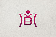 Minimalist Initials MB People Logo, a Branding & Logo Template by Luxury Logos (Thumbnail 4 of 4)