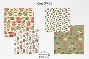 Thanksgiving Seamless Patterns, a Pattern Graphic by Decor Lines (Thumbnail 6 of 10)