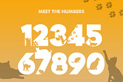 Kittens Silhouette Font, a Sans Serif Font by Salt & Pepper Designs (Thumbnail 3 of 5)