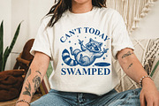 Can't Today I'm Swamped SVG, an Animal Illustration by Libby Wishes (Thumbnail 2 of 3)