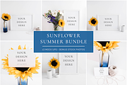 Sunflower Summer Bundle, a Print Template by Imperium Nordique (Thumbnail 1 of 6)