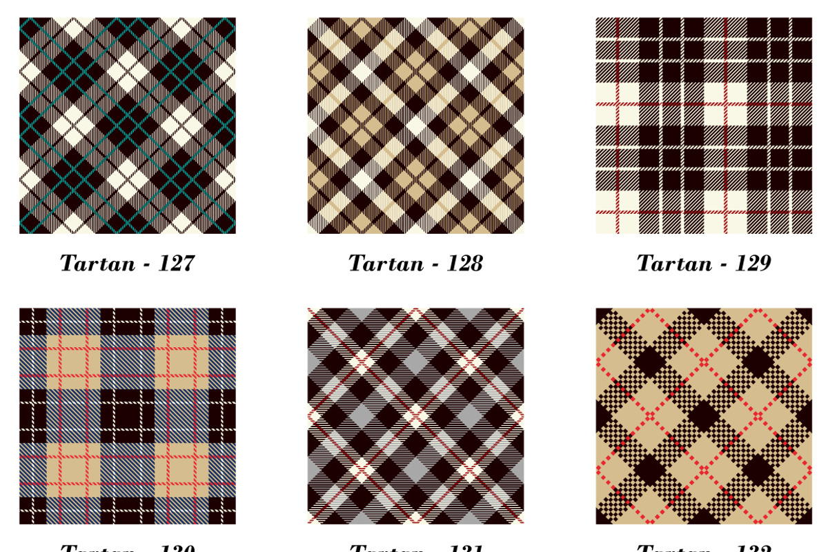 Seamless Tartan Pattern Part - 10, a Pattern Graphic by Vectorchoice
