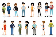 Set of modern people., a Person Illustration by Gurza SHOP (Thumbnail 4 of 6)