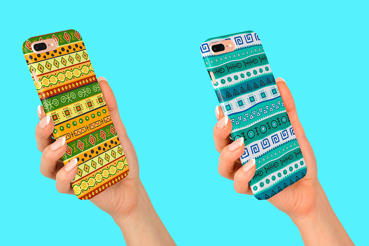 African seamless patterns, a Pattern Graphic by Katika Shop (Photo 5 of 6)
