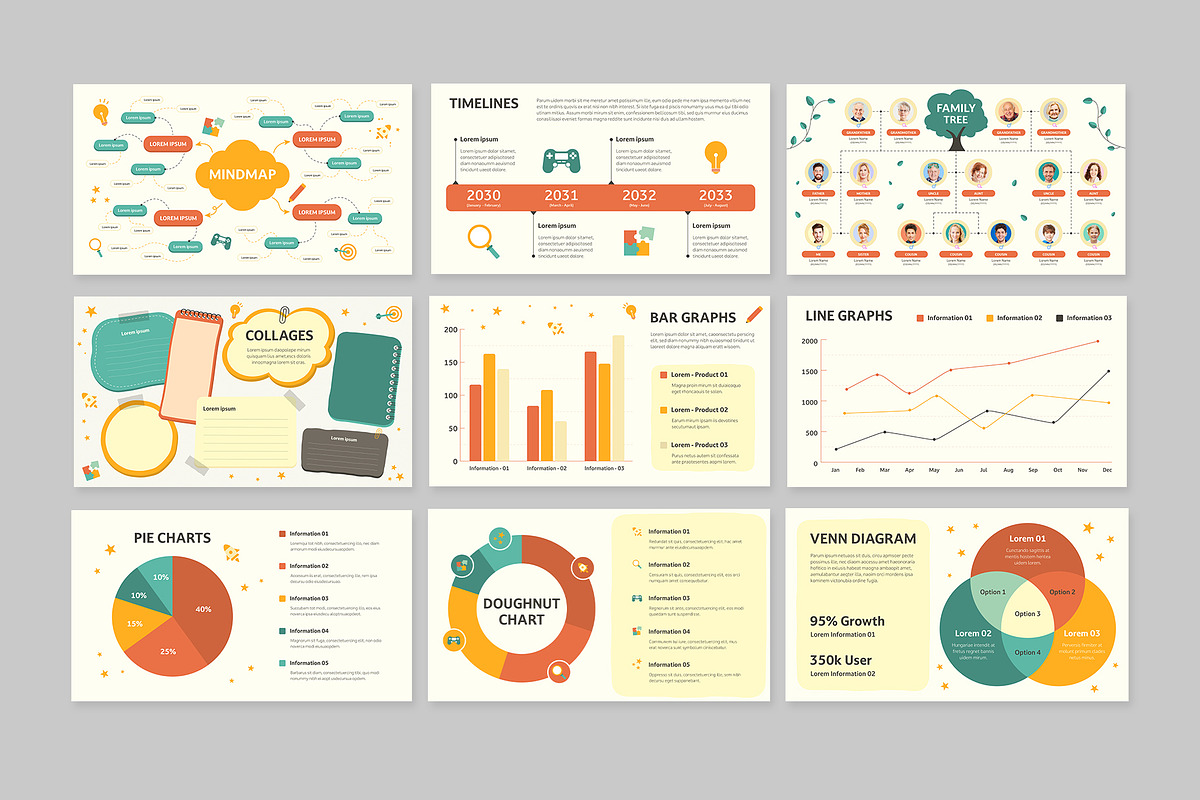 Education Infographic Template Set, a Presentation Template by BrandPacks (Photo 2 of 6)