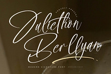 Juliethon Berllyan Modern Signature
