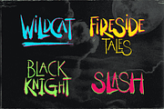 Outright Horror: Halloween Font, a Handwritten Font by Wingsart Studio (Thumbnail 14 of 16)
