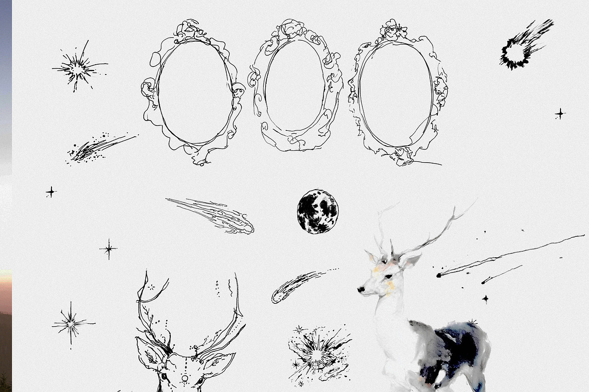 CHIMERA: Raw Surreal Line Art, an Animal Illustration by Purple (Photo 9 of 12)