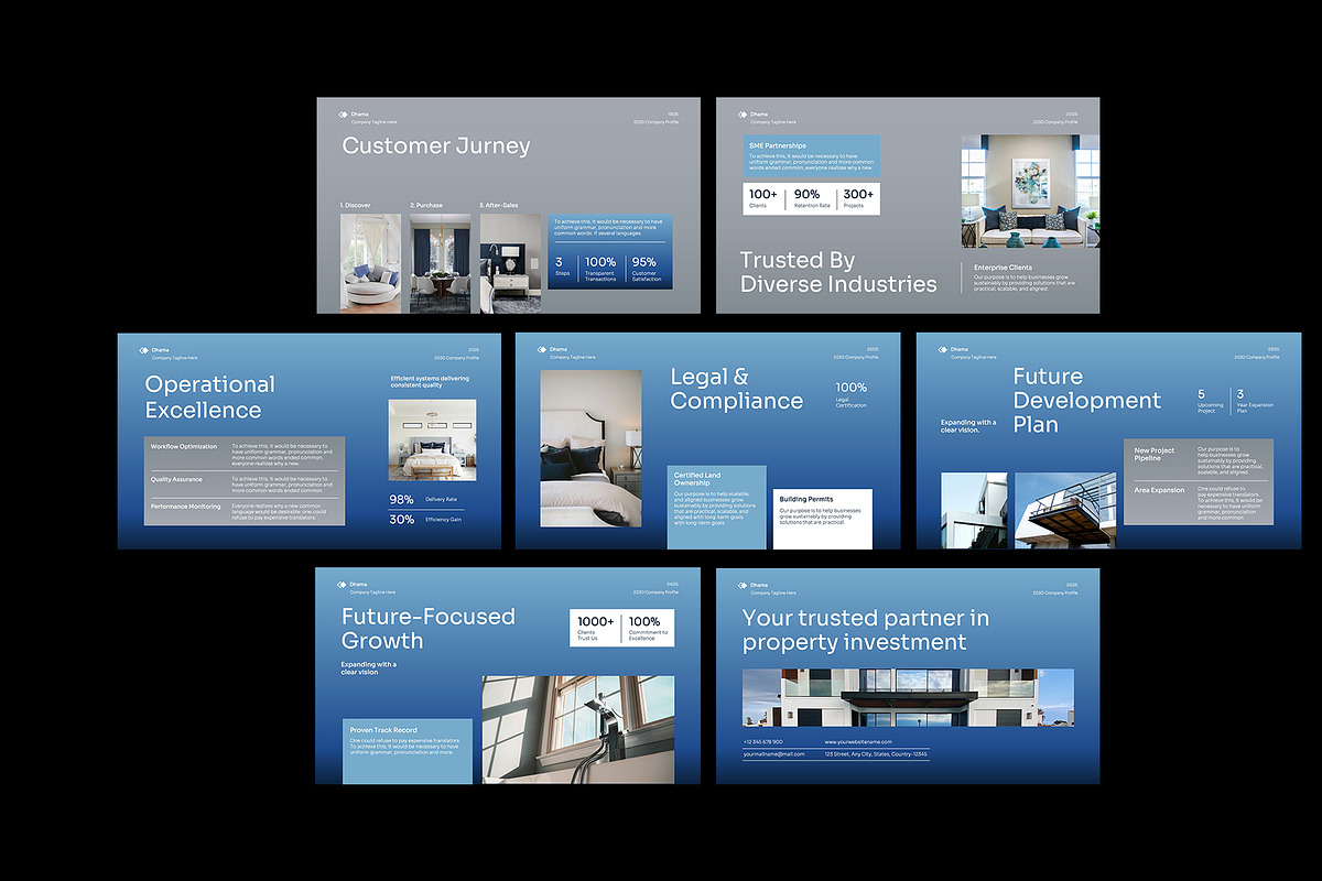 DHAMA | Real Estate Profile GSL, a Presentation Template by Neermana (Photo 3 of 4)