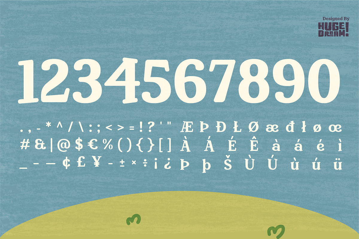 Ranleis - Whimsical Playful Font, a Serif Font by Huge Dream Studio (Photo 6 of 9)