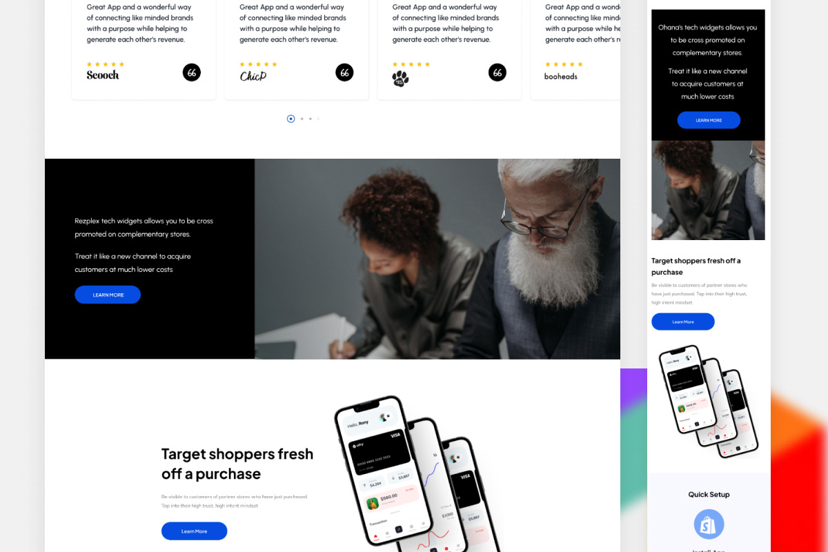Rezplex - Sass layout Figma Template, an UI Kit Template by ArtGalaxy (Photo 3 of 4)
