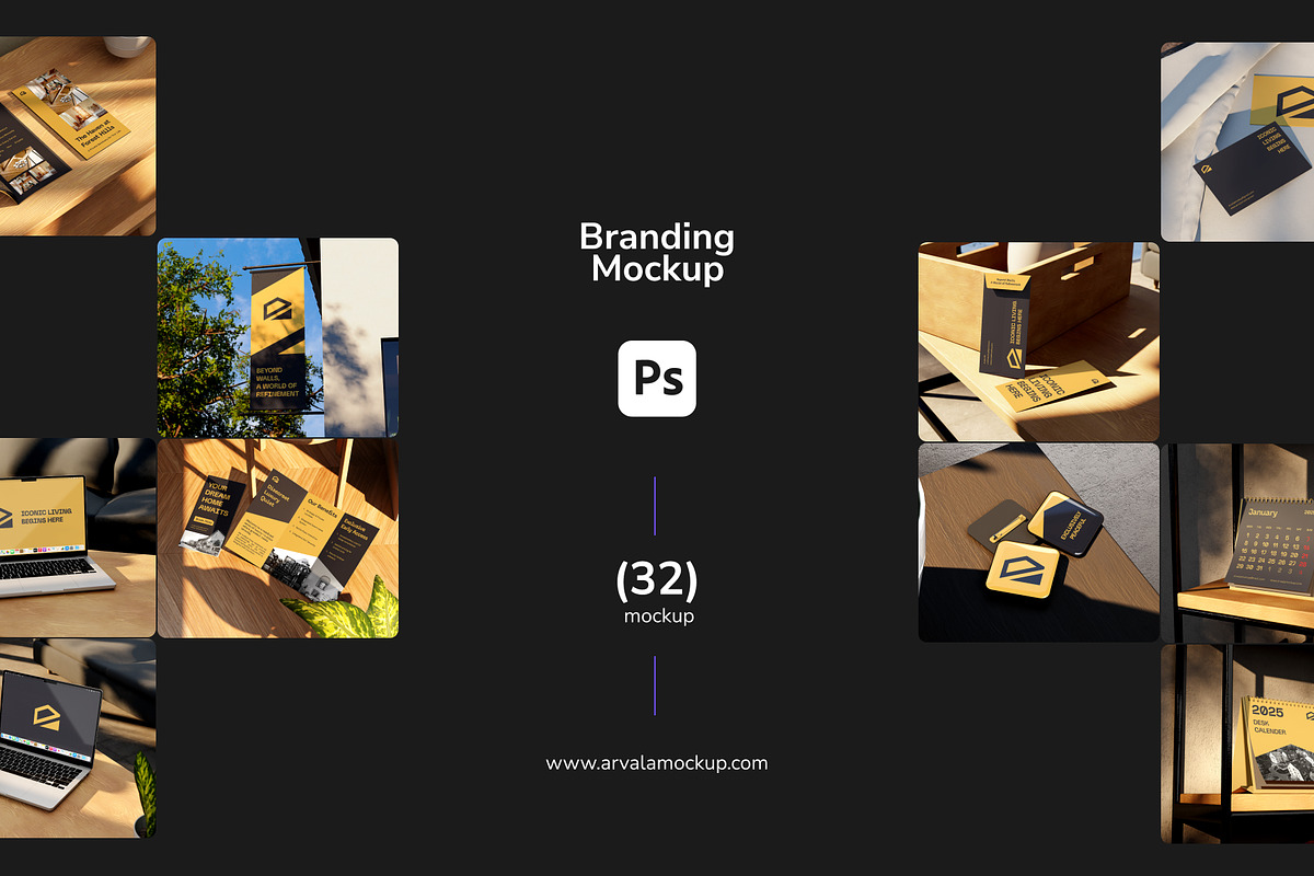 Luxury Branding Bundle Set Mockup, a Product Mockup by Arvalamockup (Photo 12 of 12)