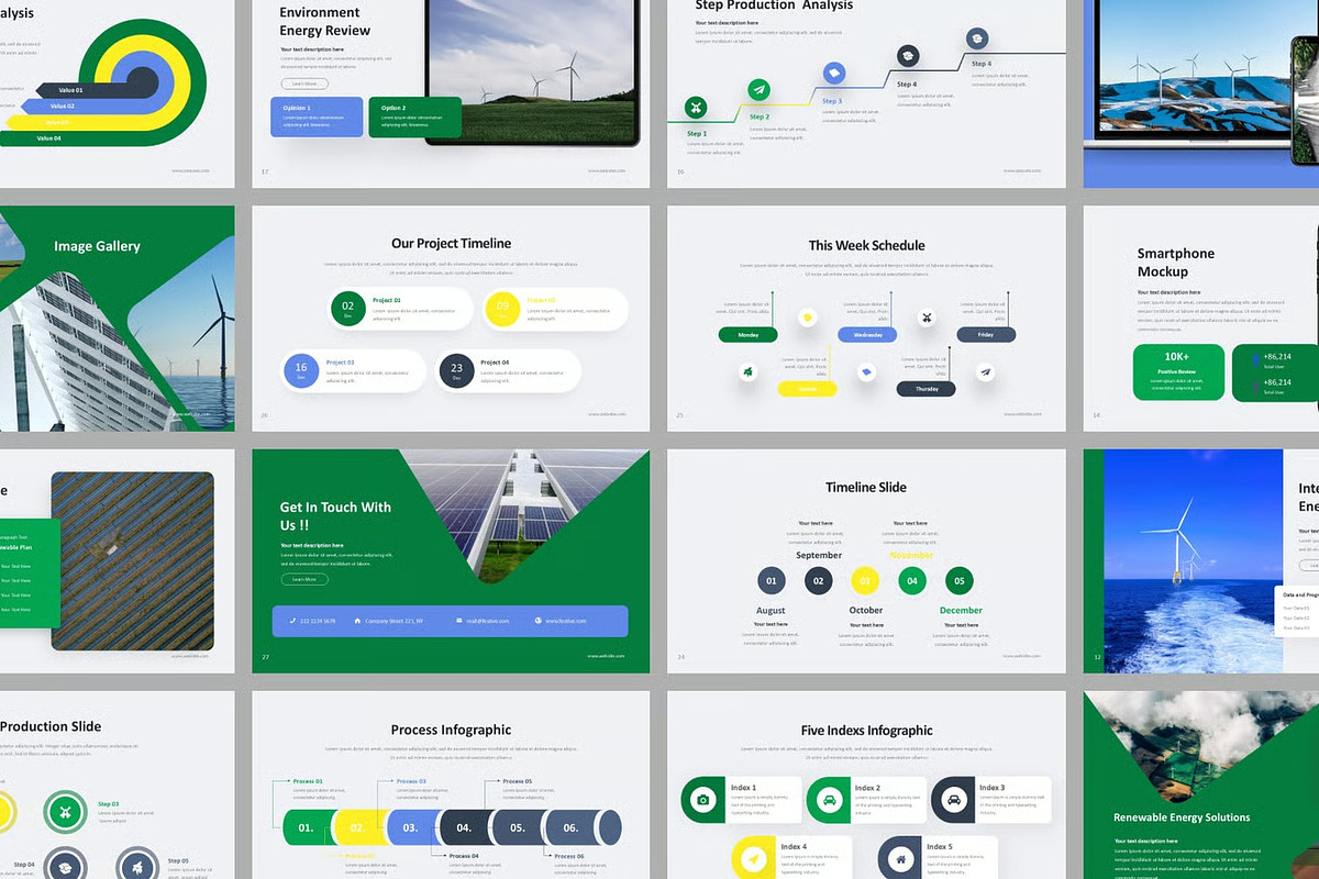 Environment Energy GSlides, PPoint, a Presentation Template by Fit-tee (Photo 2 of 2)