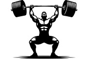 Vintage Strongman Weightlifting Bund, an Object Graphic by jahid234 (Thumbnail 13 of 13)