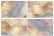 Rose Gold Glitter Shapes Bundle, a Texture Graphic by by creative paper (Thumbnail 8 of 47)