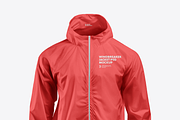 Windbreaker Jacket Mockup, a Hoody Mockup by UnicDesign (Thumbnail 3 of 5)