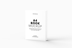 A4 Book Mockup