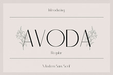 Avoda - Modern Sans Serif