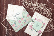 Peonies Clipart Watercolor Set, an Illustration by ColorfulNest (Thumbnail 6 of 7)