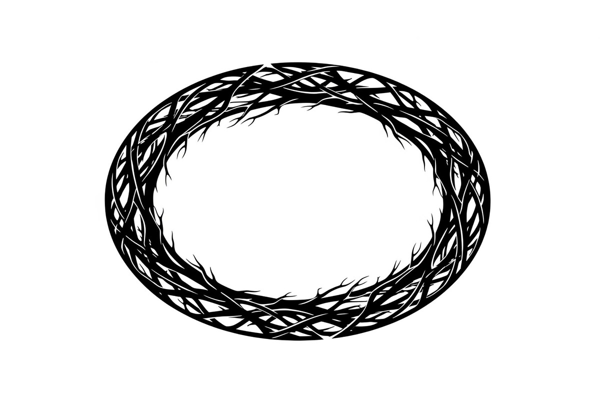Hand Drawn Oval Scribble Frames, an Illustration by Gfx_Store (Photo 29 of 51)