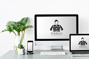 Modern Freelancer Logo Template, a Branding & Logo Template by YUDesignStore (Thumbnail 4 of 7)