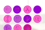 55 Beauty Instagram Highlight covers, a Social Media Template by The Social Stuff (Thumbnail 4 of 8)