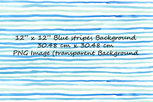 Beach Blues Design Clip Art Kit