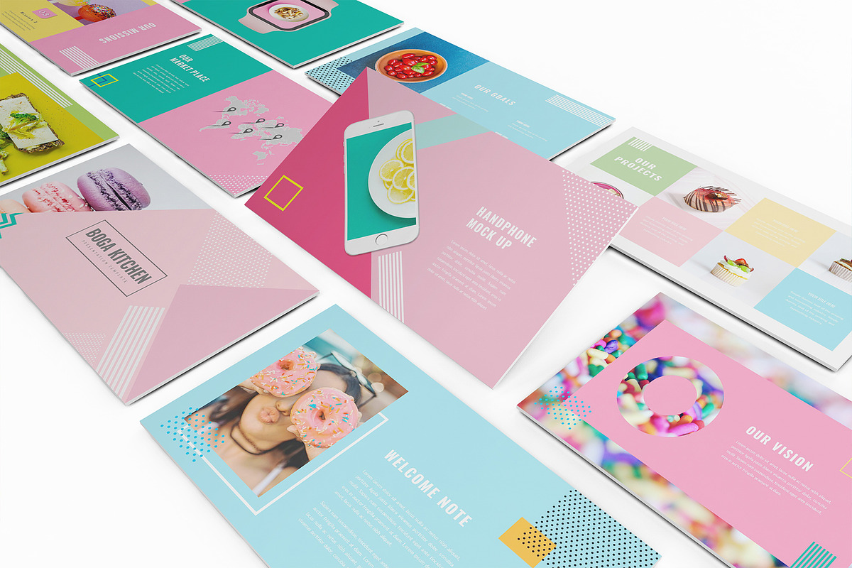 Boga Kitchen Powerpoint Template, a Presentation Template by Incools Stokie (Photo 8 of 9)