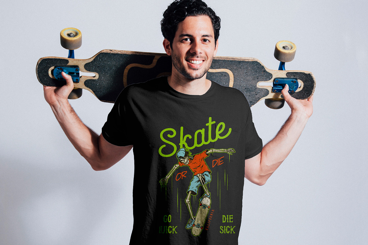 Skateboard templates, a Poster Template by DGIM studio (Photo 3 of 7)