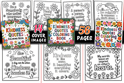 Kindness Quotes Coloring Book, a Decorative Illustration by Design Station (Thumbnail 1 of 5)