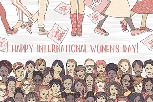 International Women's Day Banners