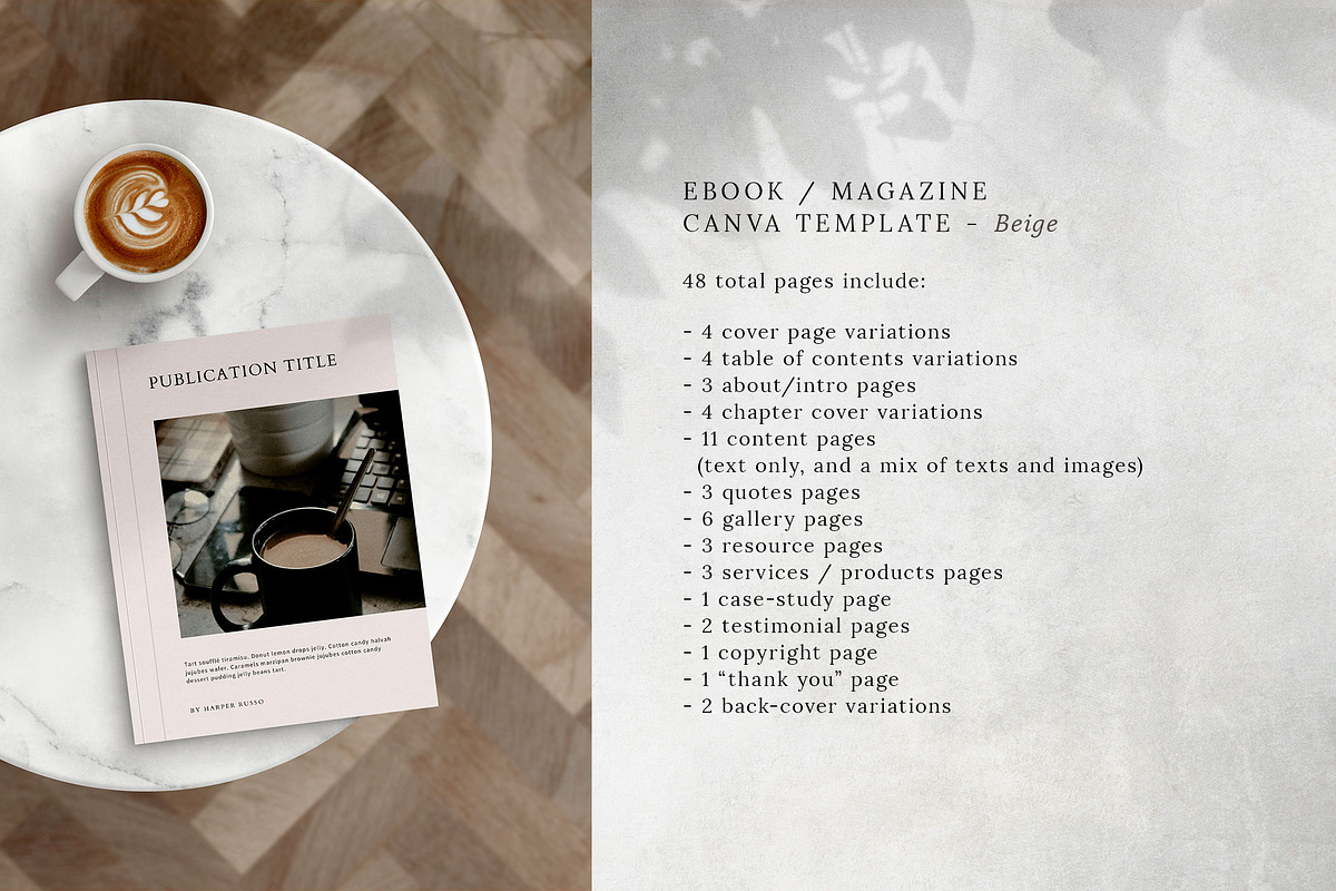 eBook - Magazine Canva Template, a Magazine Template by Studio Sugoi (Photo 2 of 10)