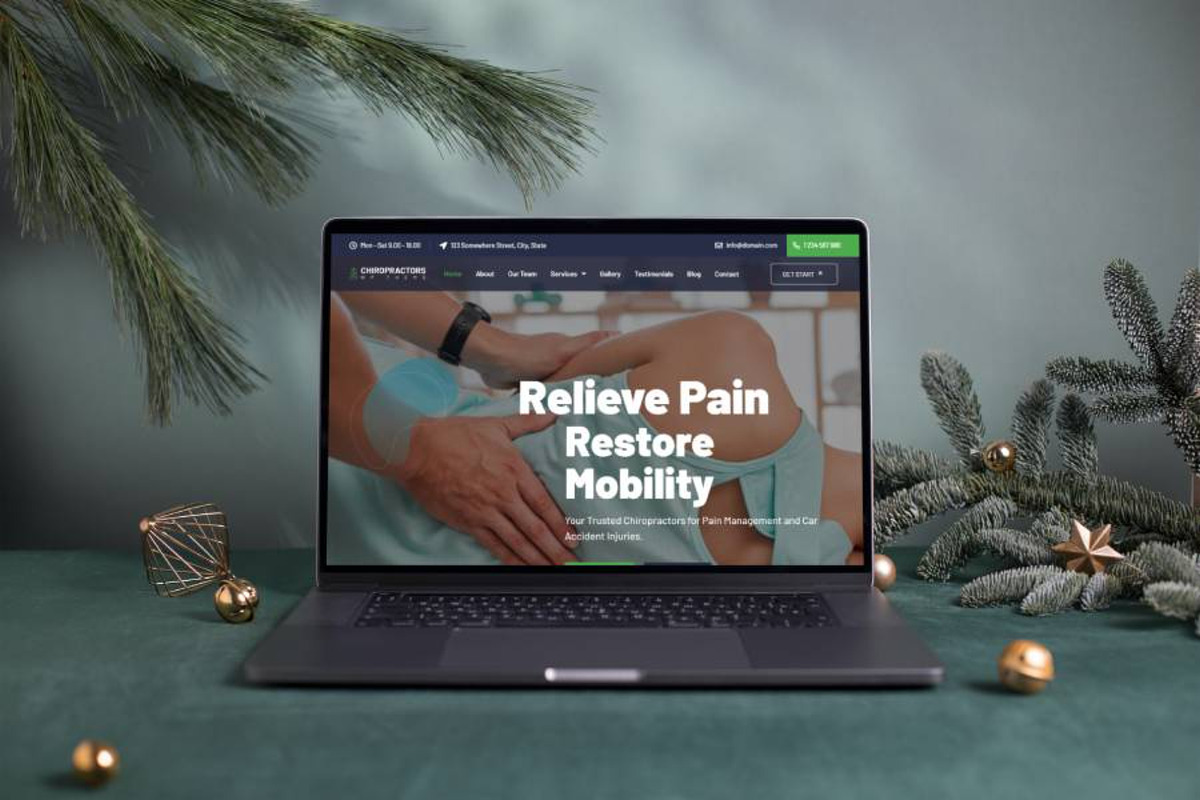 Chiropractors WordPress Theme preview 2