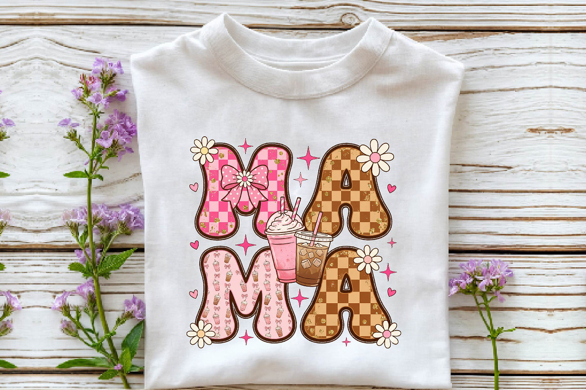 Mother's Day Checkered Mama Iced, a Work Illustration by DreamPrint404 (Photo 2 of 7)