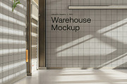 Warehouse Wall Mockup M22, an Advertising Mockup by Asketic (Thumbnail 2 of 4)