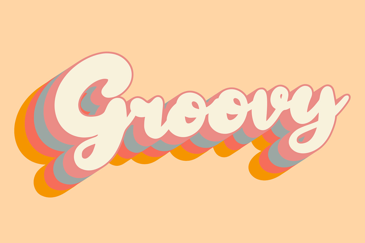 Totally Rad - Retro Font, a Sans Serif Font by The Creative Bix (Photo 2 of 5)