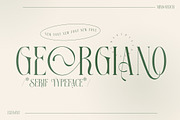 Georgiano Modern Serif Font, a Serif Font by Storytype Studio (Thumbnail 1 of 15)