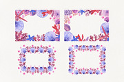 Sea Marine Underwater Watercolor, an Animal Illustration by YarovaArt (Thumbnail 17 of 19)