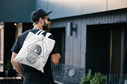 Tote Bag Mock Up Pack, a Product Mockup by Arfis (Thumbnail 7 of 20)
