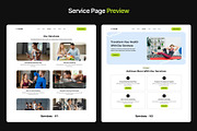Fitness & Life Coaching Figma, an UI Kit Template by moonspiredesign (Thumbnail 6 of 7)